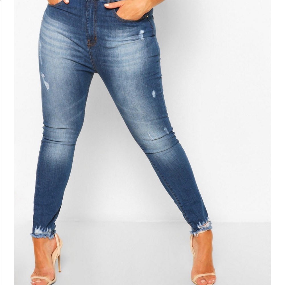 Stretch skinny jeans